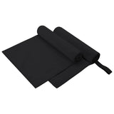Asciugamani Sportivi 2 pcs Nero 100 x 50 cm
