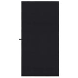 Asciugamani Sportivi 2 pcs Nero 180 x 90 cm