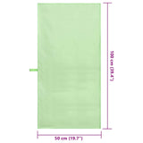 Asciugamani Sportivi 2 pcs Verde 100 x 50 cm