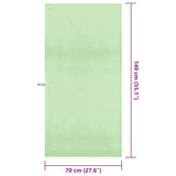 Asciugamani Sportivi 2 pcs Verde 140 x 70 cm