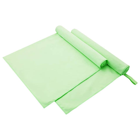 Asciugamani Sportivi 2 pcs Verde 180 x 90 cm