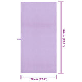 Asciugamani Sportivi 2 pcs Viola 140 x 70 cm