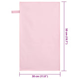 Asciugamani Sportivi 2 pcs Rosa 50 x 30 cm
