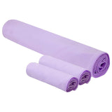Set di Asciugamani Sportivi 3 pcs Viola Poliestere e poliammide