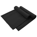 Asciugamani per Sedia Outdoor 2 pcs Nero 130 x 60 cm