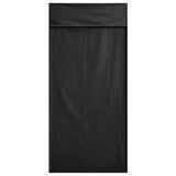 Asciugamani per Sedia Outdoor 2 pcs Nero 130 x 60 cm