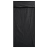 Asciugamani per Sedia Outdoor 2 pcs Nero 130 x 60 cm