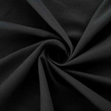 Asciugamani per Sedia Outdoor 2 pcs Nero 130 x 60 cm
