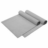 Asciugamani per lettino 2 pcs Grigio scuro 210 x 75 cm