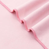 Asciugamani per lettino 2 pcs Rosa 210 x 75 cm