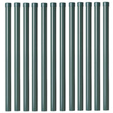 Pali per Recinzione 12 pcs Verde 80 cm