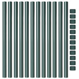Pali per Recinzione 12 pcs Verde 80 cm