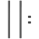 Pali per Recinzione 2 pcs Grigio 50 cm