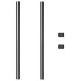 Pali per Recinzione 2 pcs Grigio 100 cm