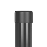 Palo della recinzione 12 pcs Grigio 110 cm