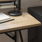 Scrivania rovere sonoma 100 x 50 x 86.5 cm Legno truciolato