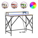 Scrivania rovere sonoma 100 x 50 x 86.5 cm Legno truciolato