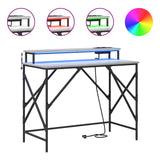 Scrivania Grigio sonoma 100 x 50 x 86.5 cm Legno truciolato