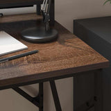 Scrivania Rovere Marrone 100 x 50 x 86,5 cm Legno truciolato