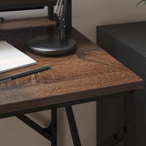 Scrivania Rovere marrone 100 x 50 x 86.5 cm Legno truciolato