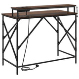 Scrivania Rovere marrone 100 x 50 x 86.5 cm Legno truciolato