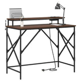 Scrivania Rovere marrone 100 x 50 x 86.5 cm Legno truciolato