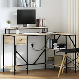 Scrivania Rovere Sonoma 120 x 79 x 86,5 cm Legno truciolato