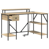 Scrivania Rovere Sonoma 120 x 79 x 86,5 cm Legno truciolato