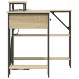 Scrivania Rovere Sonoma 120 x 79 x 86,5 cm Legno truciolato