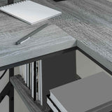 Scrivania Grigio Sonoma 120 x 79 x 86,5 cm Legno truciolato