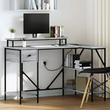 Scrivania Grigio Sonoma 120 x 79 x 86,5 cm Legno truciolato