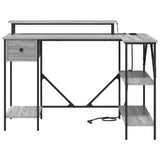 Scrivania Grigio Sonoma 120 x 79 x 86,5 cm Legno truciolato