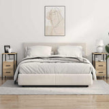 Armadio da Notte 2 pcs Rovere Sonoma 30 x 48 x 61 cm