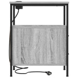 Armadio da Notte 2 pcs Grigio Sonoma 30 x 48 x 61 cm