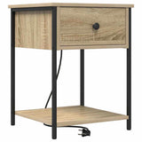 Armadio da Notte con cassetto Rovere Sonoma 42 x 41 x 56 cm