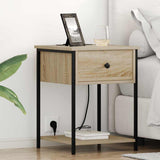 Armadio da Notte 2 pcs Rovere Sonoma 42 x 41 x 56 cm