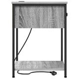 Armadio da Notte 2 pcs Grigio Sonoma 42 x 41 x 56 cm