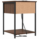 Armadio da Notte 2 pcs Rovere Marrone 42 x 41 x 56 cm