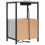 Armadio da Notte con cassetto Grigio Sonoma 40 x 31 x 60 cm