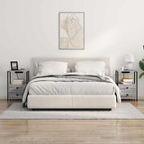 Armadio da Notte 2 pcs Grigio Sonoma 40 x 31 x 60 cm
