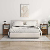 Armadio da Notte 2 pcs Rovere Marrone 40 x 31 x 60 cm