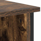 Armadio da Notte Rovere fumé 38 x 31 x 61 cm Legno truciolato