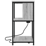 Armadio da Notte 2 pcs Grigio Sonoma 38 x 31 x 61 cm