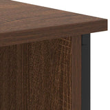 Armadio da Notte Rovere Marrone 38 x 31 x 61 cm