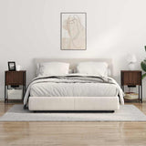 Armadio da Notte Rovere Marrone 38 x 31 x 61 cm