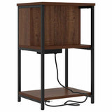 Armadio da Notte Rovere Marrone 38 x 31 x 61 cm