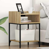Armadio da Notte con lo scaffale Rovere Sonoma 40 x 40 x 61 cm