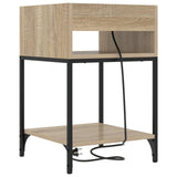 Armadio da Notte 2 pcs Rovere Sonoma 40 x 40 x 61 cm