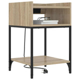 Armadio da Notte 2 pcs Rovere Sonoma 40 x 40 x 61 cm