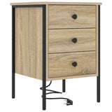 Armadio da Notte con cassetto Rovere Sonoma 42 x 41 x 61 cm